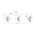ΕΠΙΤΟΙΧΟ Φ/Σ 3ΧΕ14 PALOMA ΜΑΥΡΟ ΜΕΤΑΛΛΙΚΟ 53X13X19CM - ledmania.gr