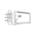 USB TV LED SMD STRIP KIT RGB 2X50CM 2X2.4W IP65 WITH WIRE BUTTON CONTROLLER - ledmania.gr