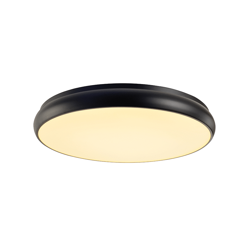 ^ΟΡΟΦΗΣ Φ/Σ LED 54W 4320LM 3000K ΜΑΥΡΟ ΜΕΤ/ΚΟ D60XH8CM KALLISTA - ledmania.gr