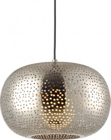 ΚΡΕΜΑΣΤΟ 1ΧΕ27 ΑΣΗΜΙ ΜΕΤΑΛΛΟ Φ30ΧΗ120CM - ledmania.gr
