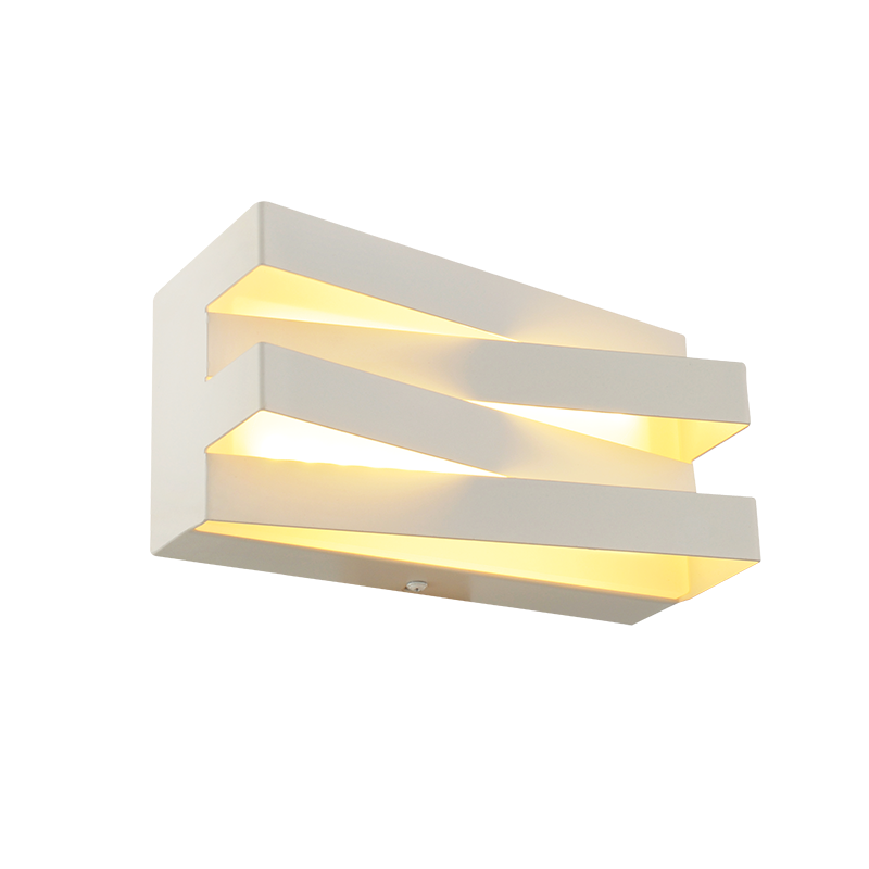^ΕΠΙΤΟΙΧΟ Φ/Σ LED 12W 3000K 960LM ΛΕΥΚΟ ΜΕΤ/ΚΟ 20X11X9CM MILANO - ledmania.gr