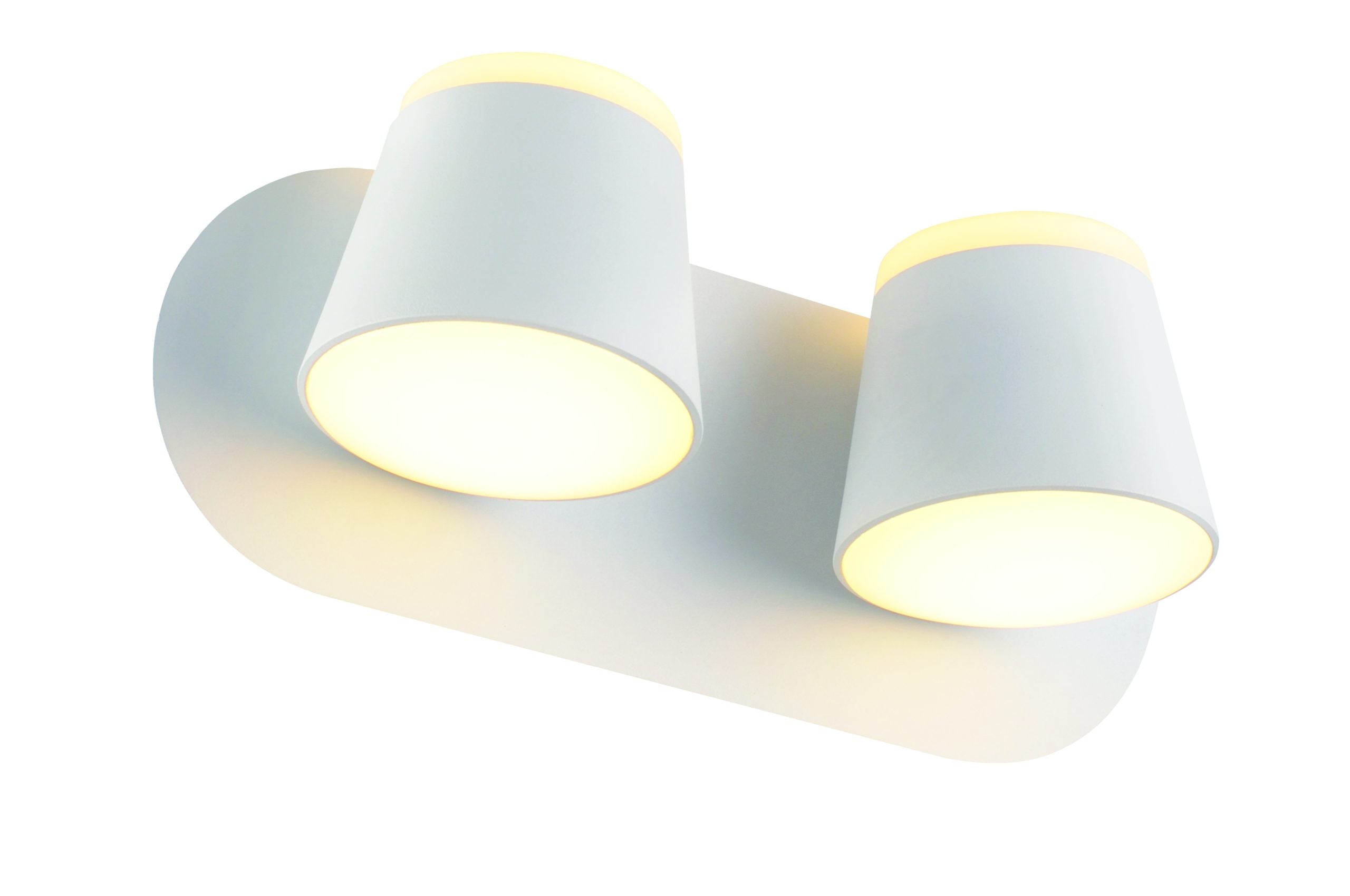 ^ΕΠΙΤΟΙΧΟ Φ/Σ LED 16W 3000K 1280LM ΛΕΥΚΟ ΜΕΤ/ΚΟ 27X12X11CM LUCIDO - ledmania.gr