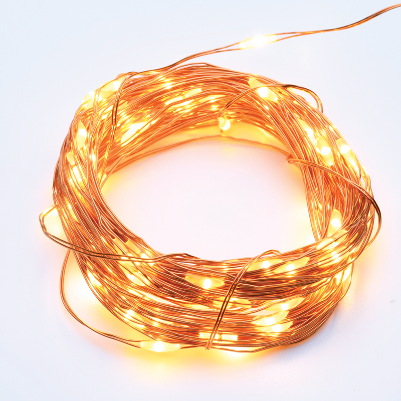 12 LED ΛΑΜΠΑΚ ΣΕΙΡΑ ΘΕΡΜΟ ΛΕΥΚΟ ΧΑΛΚΙΝΟ ΚΑΛΩΔ & ΜΠΑΤΑΡ 2xCR2032 IP20 1.2m+10cm 0.72W - ledmania.gr