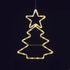 "PLASTIC XMAS TREE" 36 LED ΛΑΜΠΑΚΙΑ WW ΜΠΑΤ. (3ΧΑΑ)/USB, IP20, 32*0.5*44.5 - ledmania.gr