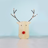 “WOODEN REINDER HEAD” 10 ΜΙΝΙ LED WW Λ/ΚΙΑ ΜΠ/ΡΙΕΣ (2ΑΑ) IP20 17X3X18CM - ledmania.gr