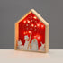 ^WOODEN HOUSE  10 LED ΛΑΜΠ ΚΑΛΩΔΙΟ ΧΑΛΚΟΥ ΘΕΡΜΟ ΣΤΑΘΕΡΟ ΜΠΑΤ (2ΧΑΑA) 20*4,5*25cm IP20^ - ledmania.gr