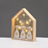 ^WOODEN HOUSE  10 LED ΛΑΜΠ ΚΑΛΩΔΙΟ ΧΑΛΚΟΥ ΘΕΡΜΟ ΣΤΑΘΕΡΟ ΜΠΑΤ (2ΧΑΑA) 20*4,5*25cm IP20^ - ledmania.gr