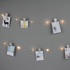 “12 GLITTER STAR CLIPS”, 25 LED WW Λ/ΚΙΑ ΑΣΗΜΙ ΧΑΛΚΟΣ ΜΠ/ΡΙΕΣ (3xAA), IP20, 240+30cm, ΔΙΑΦ. ΚΑΛ. Τ - ledmania.gr
