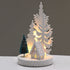 ^WOODEN HOUSE 5 LED ΛΑΜΠ ΘΕΡΜΟ ΣΤΑΘΕΡΟ ΜΠΑΤ (2ΧΑA) 14,8*14,8*25cm IP20^ - ledmania.gr