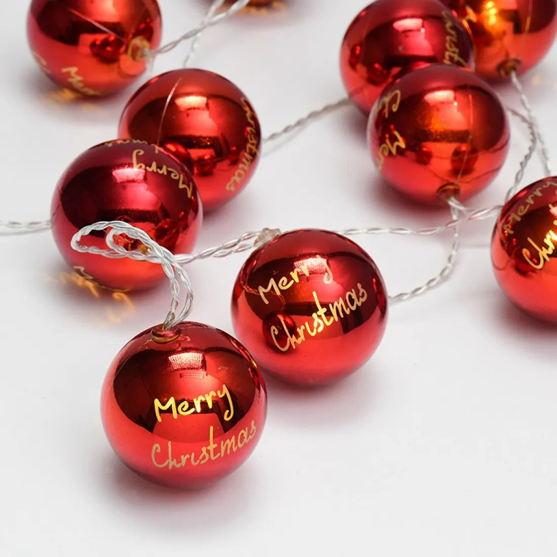 10LED PLASTIC BALLS ΛΑΜΠΑΚ ΣΕΙΡΑ ΜΠΑΤΑΡ.(3xAA)&ΧΡΟΝΟΔΙΑΚ(6ΟΝ/18OFF)ΘΕΡΜΟ ΛΕΥΚΟ KOKKINO ΠΛΑΣΤΙΚ. - ledmania.gr