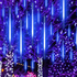 “SNOWDROP”180 CW LED ΛΑΜΠ., 18LX10DROPS ΜΗΚ.30CM, ΜΠΑΤ(3ΧΑΑ), 6/18 ΧΡΟΝ. IP44, 3.6m+40cmΔΙΑΦ. ΚΑΛ - ledmania.gr
