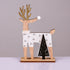 ^WOODEN DEER WITH TREE ΔΙΑΚΟΣΜΗΤΙΚΟ ΜΟΤΙΦ 20*4*12cm^ - ledmania.gr