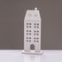 ^WOODEN DECORATIVE WHITE HOUSE  ΜΟΤΙΦ 11.5*5*27,5cm^ - ledmania.gr