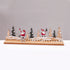 ^WOODEN XMAS COUNTDOWN WITH SANTA ΔΙΑΚΟΣΜHTIKO ΜΟΤΙΦ 33x5x10cm^ - ledmania.gr