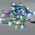 ^ "WHITE BALL" 80 RGBY LED ΛΑΜΠ. ΣΕΙΡΑ, 10CM, ΑΝΤΑΠΤ (4.5V) & ΠΡΟΓΡ., ΕΠΕΚΤ (ΜΑΧ 3) IP44, 8m+3m - ledmania.gr