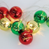 XMAS PLASTIC BALL,10 LED ΛΑΜΠ. ΣΕΙΡΑ,ΜΠΑΤ. (2xAA),WW,IP20,150+30cm ΚΑΛ. ΤΡΟΦ. - ledmania.gr