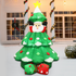 INFLATABLE UP&DOWN XMAS TREE 20 LED ΛΑΜΠ.ΑΝΤΑΠ.(12V) CW ΣΤΑΘΕΡΟ IP44 120*100*180cm 2m ΚΑΛ - ledmania.gr