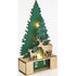 ΧΡΙΣΤ/ΚΟ ΔΙΑΚ/ΚΟ PLYWOOD XMAS ΗΜΕΡΟΛΟΓΙΟ 3LED ΘΕΡΜΟ ΜΠΑΤΑΡΙΑΣ 1*CR2032 - ledmania.gr