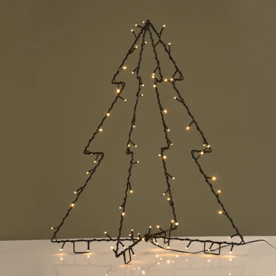 ΧΡΙΣΤ/ΤΙΚΟ ΔΕΝΔΡΟ 55X5565CM ΜΕ 74 ΣΤΑΘΕΡΑ LED ΛΑΜΠΑΚΙΑ ΘΕΡΜΟ - ledmania.gr