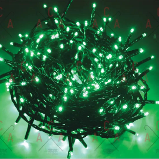100LED ΛΑΜΠ.ΣΕ ΣΕΙΡΑ ΣΤΑΘΕΡΑ ΠΡΑΣΙΝΑ 5m 230V IP44 ΜΕ ΕΠΕΚΤΕΣΗ & ΠΡΑΣΙΝΟ ΚΑΛ. - ledmania.gr