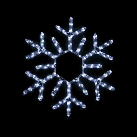 SNOWFLAKE" 144 LED ΣΧΕΔΙΟ 6m ΜΟΝΟΚΑΝΑΛ ΦΩΤΟΣΩΛ ΨΥΧΡΟ ΛΕΥΚΟ ΜΗΧΑΝΙΣΜΟ FLASH IP44 56cm 1.5m ΚΑΛ. - ledmania.gr