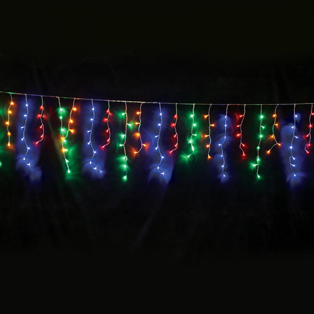 144LED ΛΑΜΠ.ΑΣΥΜΜΕΤΡΗ ΕΠΕΚΤΑΣΗΜΗ ΒΡΟΧΗ ΣΤΑΘΕΡΑ ΠΟΛΥΧΡΩΜΑ 3m 230V IP44 & ΔΙΑΦΑΝΟ ΚΑΛ. - ledmania.gr