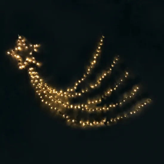 150LED ΑΣΤΕΡΙ ΜΕ ΟΥΡΑ ΜΕ 8 ΠΡΟΓΡΑΜΜΑΤΑ ΠΡΑΣΙΝΟ ΚΑΛΩΔΙΟ ΘΕΡΜΟ - ledmania.gr