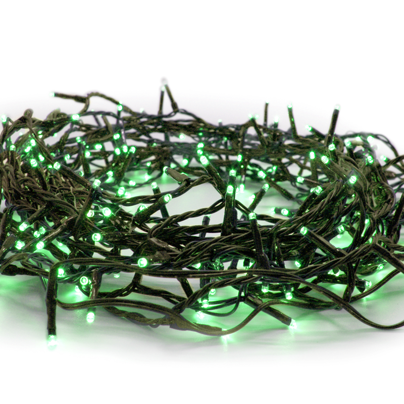 180LED ΛΑΜΠ ΣΕ ΣΕΙΡΑ 5cm ΠΡΑΣΙΝΑ ΑΝΤΑΠΤ 31VDC & 8 ΠΡΟΓΡΑΜΜΑΤΑ IP44 3m ΠΡΑΣ ΚΑΛΩΔ - ledmania.gr