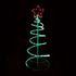 SPIRAL TREE 120 LED ΣΧΕΔΙΟ 5m ΜΟΝΟΚΑΝΑΛ ΦΩΤΟΣΩΛ RED-GREEN IP44 40x40x90cm 1.5m ΚΑΛ. - ledmania.gr
