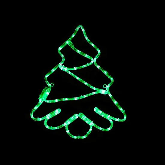 TREE 72 LED ΣΧΕΔΙΟ 3m ΜΟΝΟΚΑΝΑΛ ΦΩΤΟΣΩΛ GREEN IP44 44x51cm 1.5m ΚΑΛ. - ledmania.gr