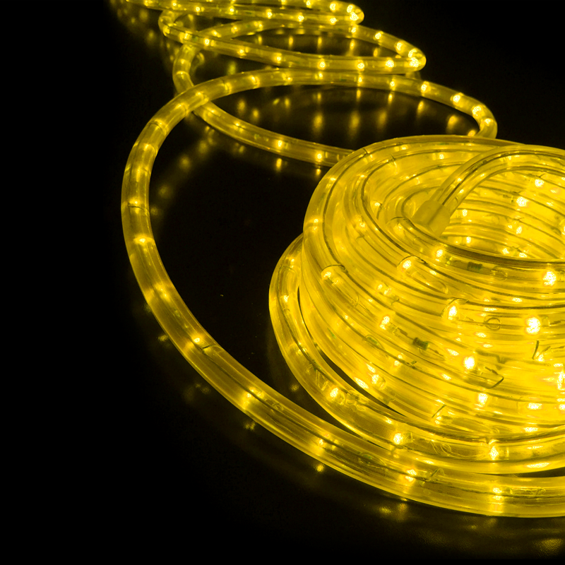 ΚΙΤΡΙΝΟΣ ΔΙΚΑΝ. LED ΦΩΤΟΣΩΛ. ΚΟΥΛ. 50m 36L/m ΚΟΠΗ ΑΝΑ 2m IP44 + 3ΣΕΤ ΕΞΑΡΤ. - ledmania.gr