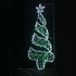 CHRISTMAS TREE,270&200LED ΕΠΙΣT ΣΧΕΔ 7.5mΜΟΝΟΚ ΦΩΤ+ΛΑΜ ΣΕΙΡ,CW+ΠΡΑΣ ΣΤΑΘ,IP65,750x200CM,1.5m ΤΡ - ledmania.gr