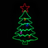 CHRISTMAS TREE 288 LED 8m ΜΟΝΟΚ.ΦΩΤ, ΠΟΛΥΧΡ. FLASH, IP65, 70X114CM, 1.5m ΚΑΛ. - ledmania.gr