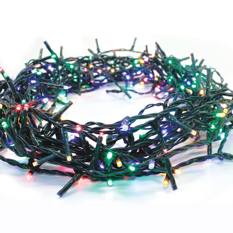 300LED ΛΑΜΠ ΣΕ ΣΕΙΡΑ 5cm ΠΟΛΥΧΡΩΜΑ ΑΝΤΑΠΤ 31VDC & ΕΠΕΚΤ ΜΑΧ 2 ΣΕΤ IP44 3m ΠΡΑΣ ΚΑΛΩΔ - ledmania.gr