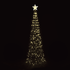 CHRISTMAS TREE WITH STAR 384LED ΛΑΜΠΑΚ ΣΕΙΡ ΠΡΑΣΙΝ&ΘΕΡΜΟ ΣΤΑΘΕΡ IP44 22*20*5cm 75*75*230cm 10m ΚΑΛ. - ledmania.gr