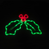MISTLETOE 60LED  ΜΟΤΙΦ 2,5m ΜΟΝΟΚ. ΦΩΤΟΣ ΚΟΚΚΙΝΟ& ΠΡΑΣΙΝΟ ΣΤΑΘΕΡΟ IP65  45*32cm 1.5m ΚΑΛ. - ledmania.gr