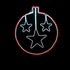 STAR BALL NEON 60X67CM ΜΕ 700LED ΦΩΤΟΣΩΛΗΝ - ledmania.gr