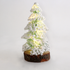 “PINE TREE TABLE” 10 MINI LED WW Λ/ΚΙΑ ΜΠ/ΡΙΕΣ (3AAA) IP20 10.5X10.5X26CM - ledmania.gr