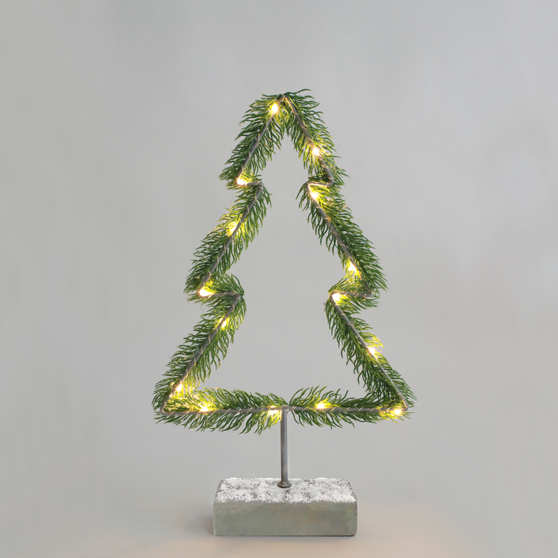 “TREE TABLE LIGHTS” 15 MINI LED WW Λ/ΚΙΑ ΜΠ/ΡΙΕΣ (2AA) IP20 H40CM - ledmania.gr