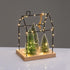 METAL HOUSE WITH TREES ΔΙΑΚΟΣΜ ΚΡΕΜΑΣΤΟ 55 LED ΛΑΜΠ ΘΕΡΜΑ ΜΠΑΤ 3ΧΑΑΑ (ΔΕΝ ΣΥΜΠ) IP20  16.5*12*22cm - ledmania.gr