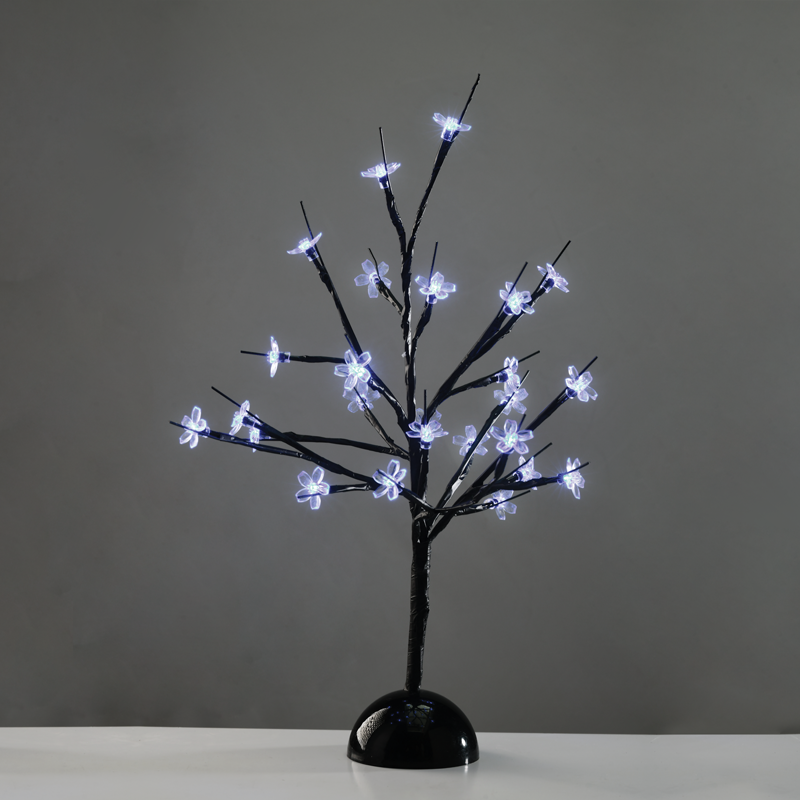 ^ "TABLE TREE" 25 LED ΣΧΕΔΙΟ ΛΑΜΠΑΚ ΜΕ ΜΠΑΤΑΡΙΑ 3xAA ΨΥΧΡΟ ΛΕΥΚΟ IP20 10x10x45cm - ledmania.gr