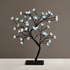 TREE WITH FLOWERS OF SILICONE” 36LED ΛΑΜΠΑΚ ΜΕ ΑΝΤΑΠΤΟΡΑ(24V DC)ΜΠΛΕ IP20 45cm 3m ΜΑΥΡΟ ΚΑΛΩΔΙΟ - ledmania.gr