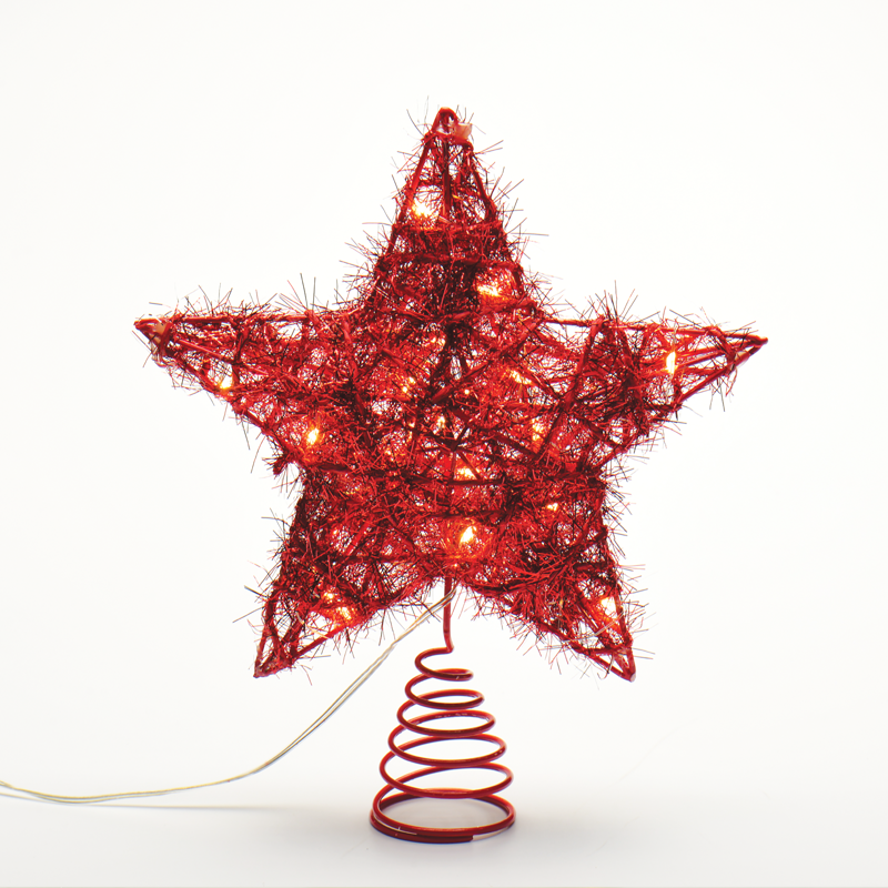 “RED CONVEX STAR” 20 MINI WW LED ΛΑΜΠ. ΜΠΑΤ. 3ΧΑΑ,IP20 23x5x20cm - ledmania.gr