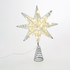 “SILVER TINSEL THREAD STAR 1” 20 MINI WW LED ΛΑΜΠ. ΜΠΑΤ. 3ΧΑΑ,IP20 28x5x20cm - ledmania.gr