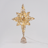 “GOLD & WHITE BEAD STAR ” 20 MINI WW LED ΛΑΜΠ. ΜΠΑΤ. 3ΧΑΑ,IP20 37x5x20cm - ledmania.gr