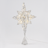 “SILVER & WHITE BEAD STAR ” 20 MINI WW LED ΛΑΜΠ. ΜΠΑΤ. 3ΧΑΑ,IP20 37x5x20cm - ledmania.gr
