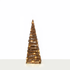 “NATURAL RATTAN CONE TREE” 30 MINI WW LED ΛΑΜΠ. ΜΠΑΤ. 3ΧΑΑ,IP20 Φ17X50CM - ledmania.gr
