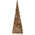 “NATURAL RATTAN CONE TREE” 50 MINI WW LED ΛΑΜΠ. ΜΠΑΤ. 3ΧΑΑ,IP20 Φ27X90CM - ledmania.gr