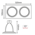 ^  ΣΠΟΤ AR111 XMS ΔΙΠΛΟ ΜΑΥΡΟ ΤΕΤΡΑΓΩΝΟ 320x165 - ledmania.gr