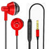 XO EP34 Metal Half In-ear Earphone 1.2M RedBlack - ledmania.gr